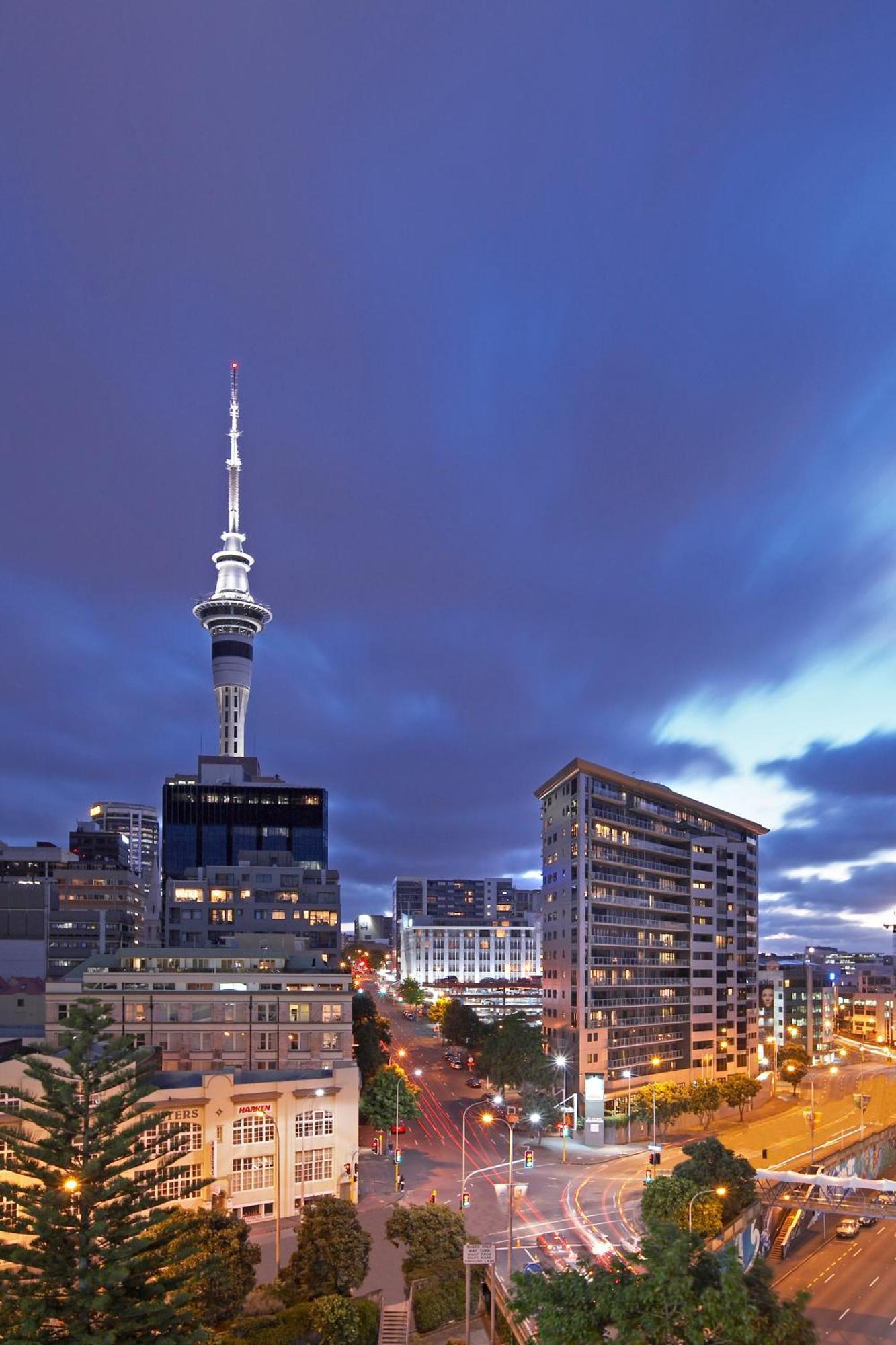 The Chancellor On Hobson Aparthotel Auckland Esterno foto